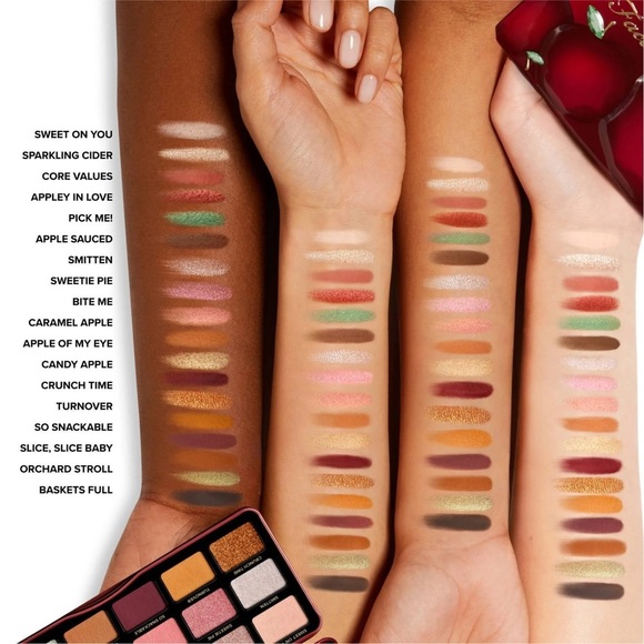 too faced appley in love eyeshadow palette - Picture 6 of 8